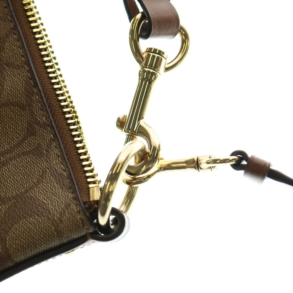 COACH(コーチ) シグネチャーロゴ 2WAY ハンド ショルダーバッグ ブラウン F31477 レディース