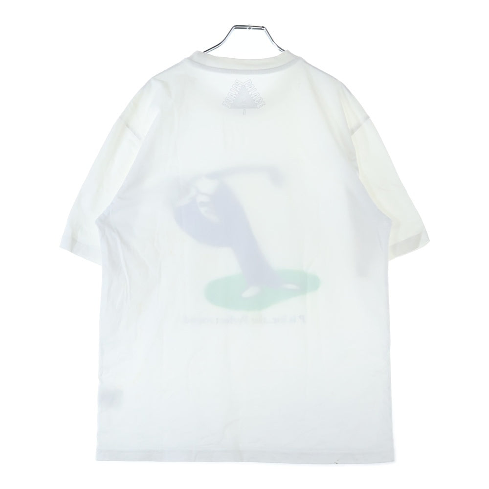Palace Skateboards(パレススケートボーズ) 19AW Par T-SHIRT パープリント クルーネック 半袖Tシャツ カットソー ホワイト