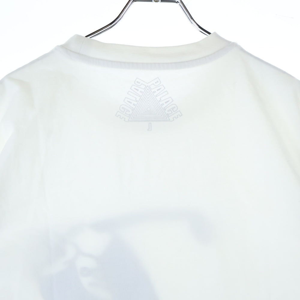 Palace Skateboards(パレススケートボーズ) 19AW Par T-SHIRT パープリント クルーネック 半袖Tシャツ カットソー ホワイト