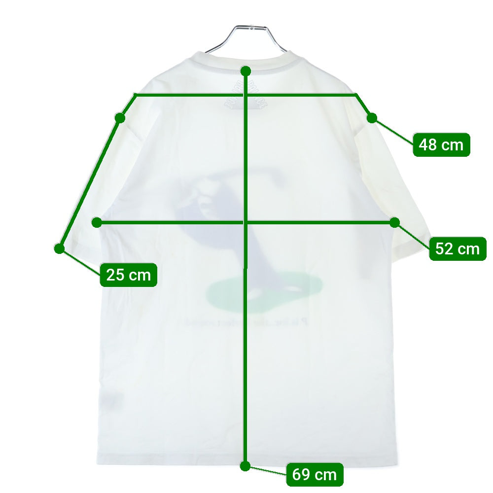 Palace Skateboards(パレススケートボーズ) 19AW Par T-SHIRT パープリント クルーネック 半袖Tシャツ カットソー ホワイト