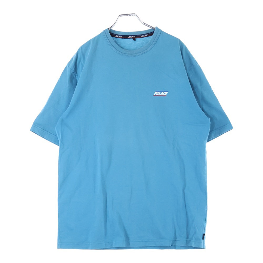 Palace Skateboards(パレススケートボーズ) BASICALLY A T-SHIRT ロゴプリント クルーネック 半袖Tシャツ カットソー ブルー
