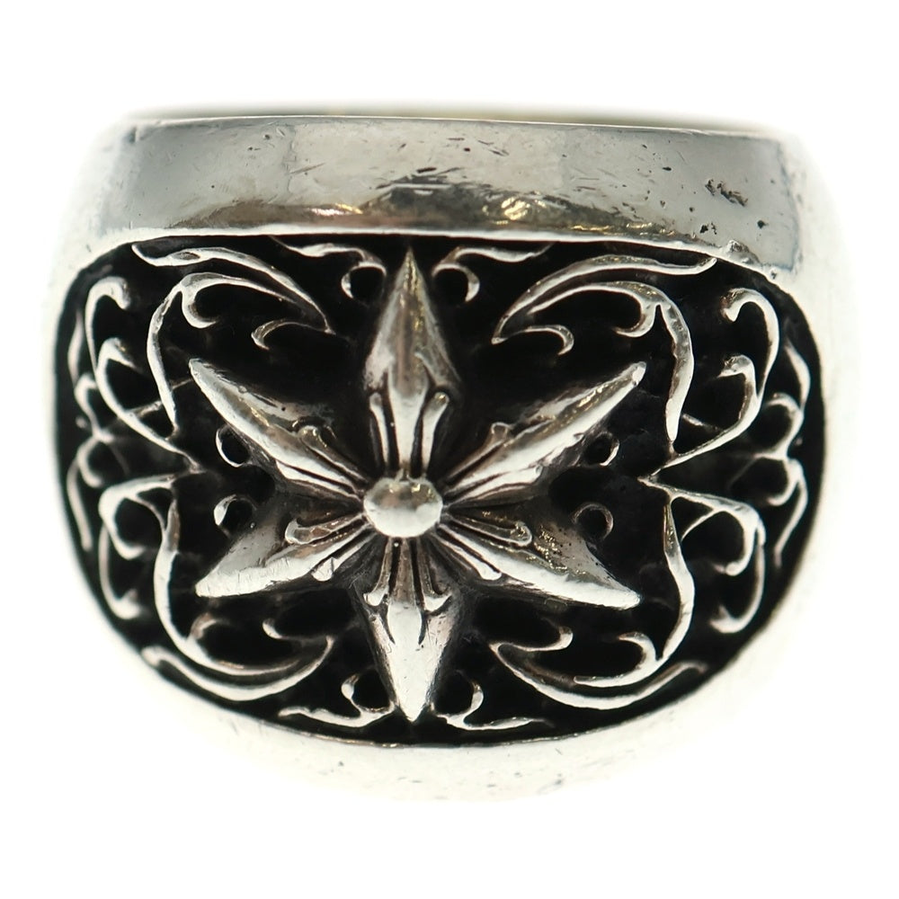 CHROME HEARTS(クロムハーツ) CLSSC OVAL STAR クラシックオーバルスター リング シルバー BCA341