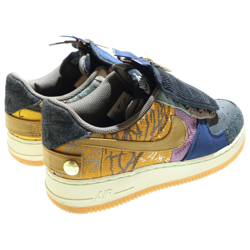 NIKE(ナイキ) ×TRAVIS SCOTT AIR FORCE 1 LOW CACTUS JACK トラヴィススコット エアフォース1 カクタスジャック ローカットスニーカー マルチ US8.5/26.5cm CN2405‐900