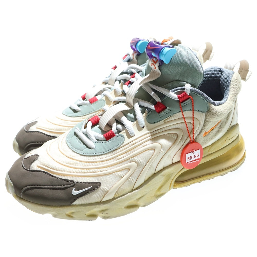 NIKE(ナイキ) ×TRAVIS SCOTT AIR MAX 270 CACTUS TRAILS トラヴィススコット エアマックス270 カクタストレイル ローカットスニーカー ベージュ US9/27.0cm CT2864-200