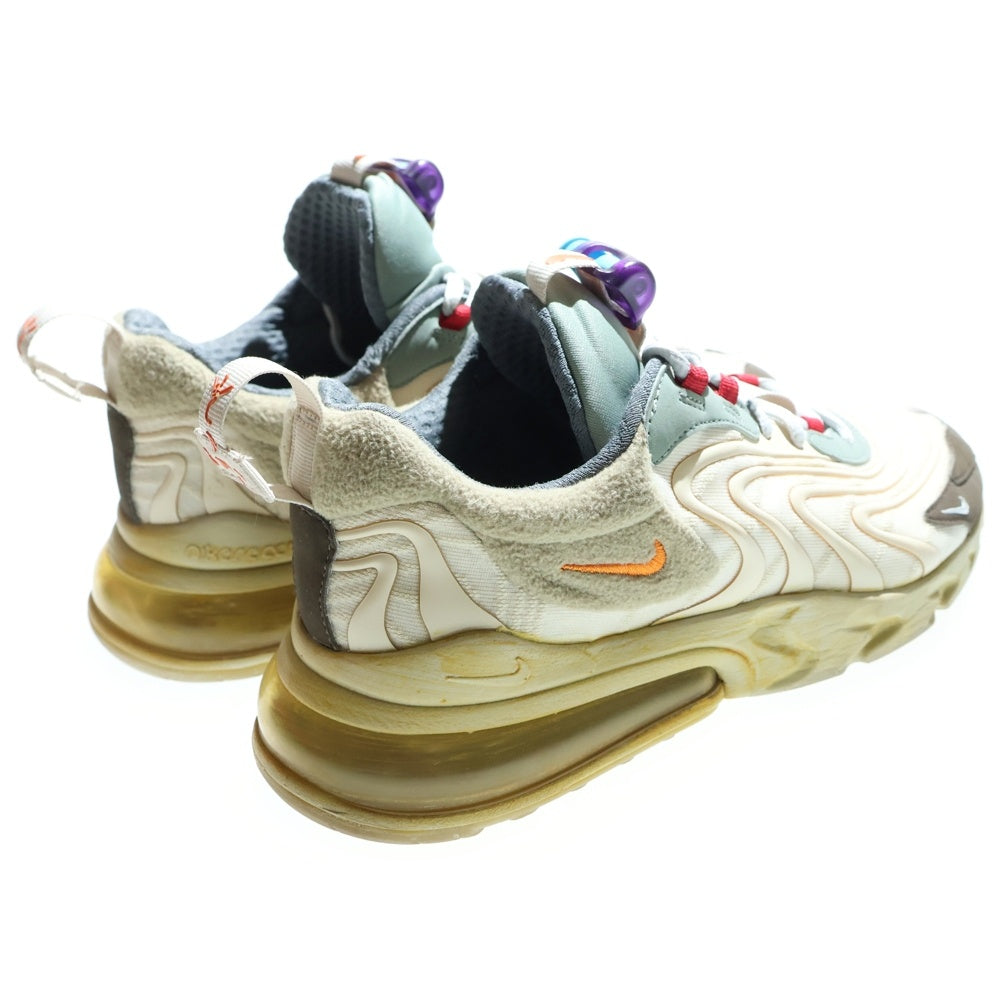 NIKE(ナイキ) ×TRAVIS SCOTT AIR MAX 270 CACTUS TRAILS トラヴィススコット エアマックス270 カクタストレイル ローカットスニーカー ベージュ US9/27.0cm CT2864-200