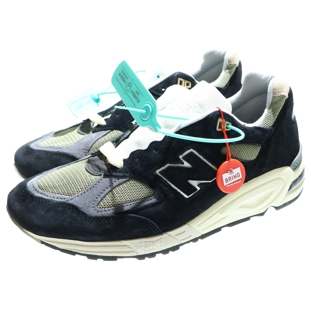New Balance(ニューバランス) M990TE2 V2 スウェード ローカットスニーカー ブラック US9.5/27.5cm