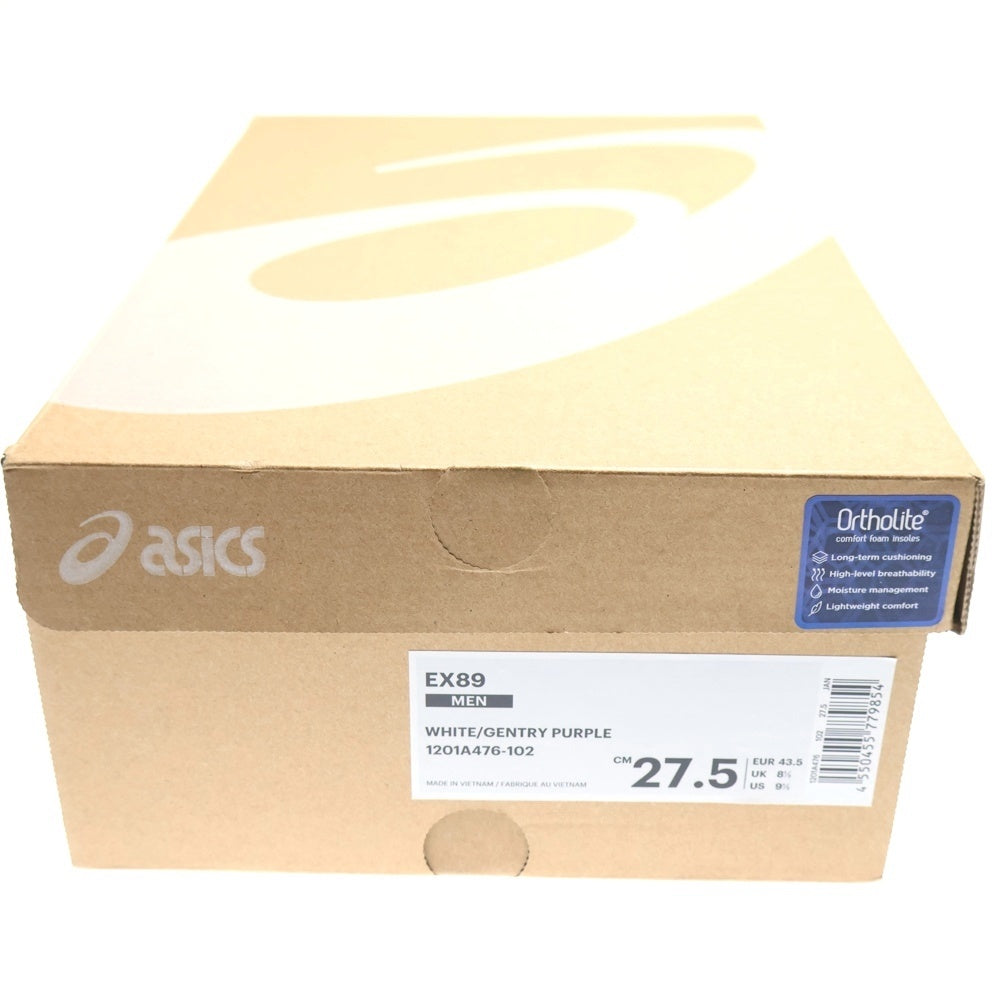 ASICS(アシックス) EX89 Lakers レイカーズ ローカットスニーカー ホワイト/パープル US9.5/27.5cm 1201A476-102