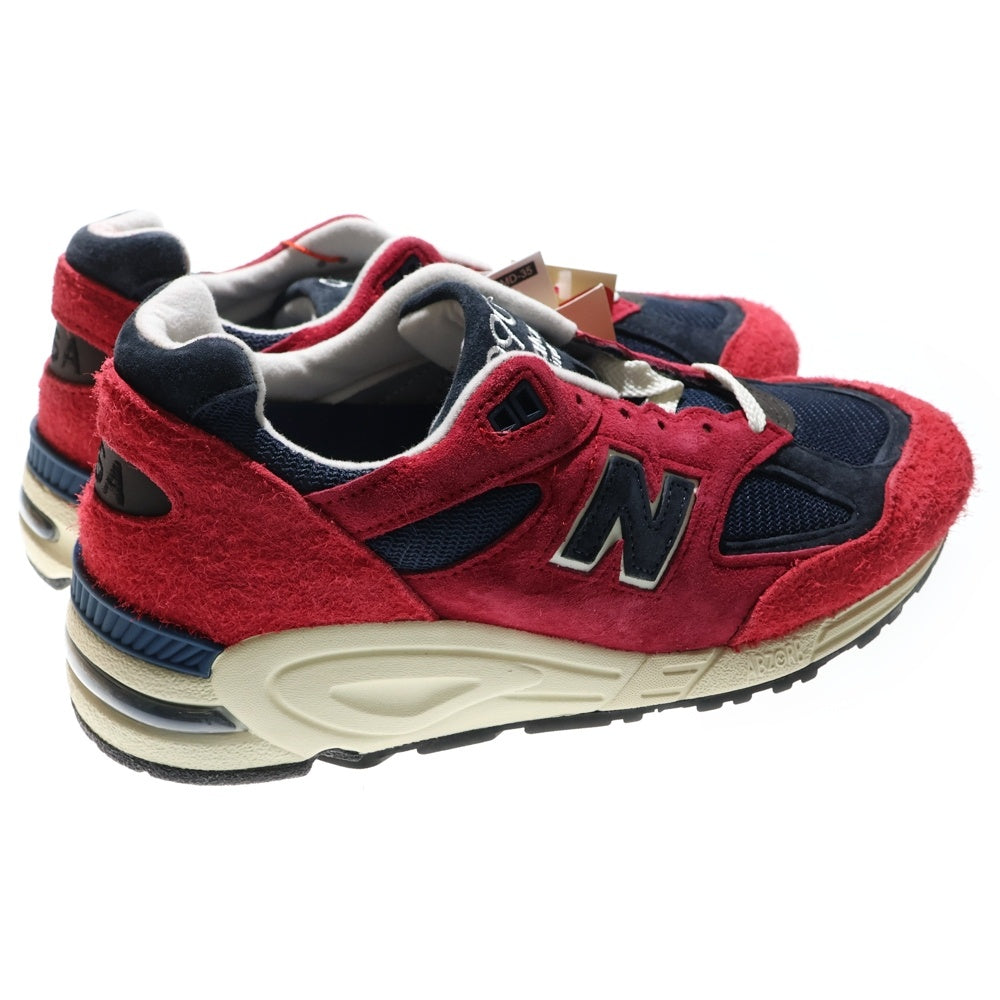 New Balance(ニューバランス) M990AD2 V2 RED スウェード ローカットスニーカー レッド US9.5/27.5cm