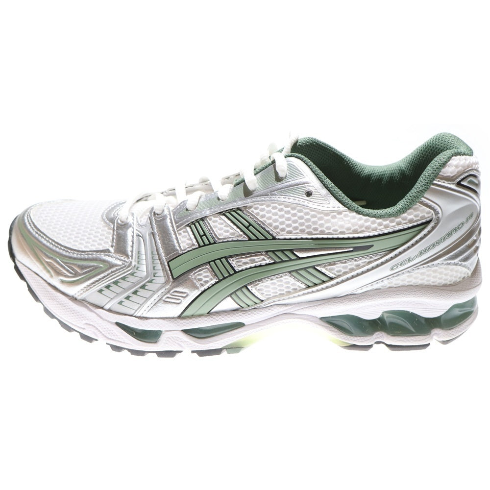 ASICS(アシックス) GEL-KAYANO 14 ゲルカヤノ ローカットスニーカー シルバー/グリーン US10/28.0cm 1201A019-107