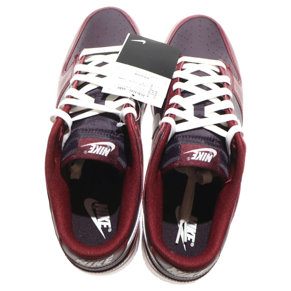 NIKE(ナイキ) DUNK LOW Dark Beetroot ダンク ダーク ビートルート ローカットスニーカー バーガンディ US10/28.0cm DJ6188-600