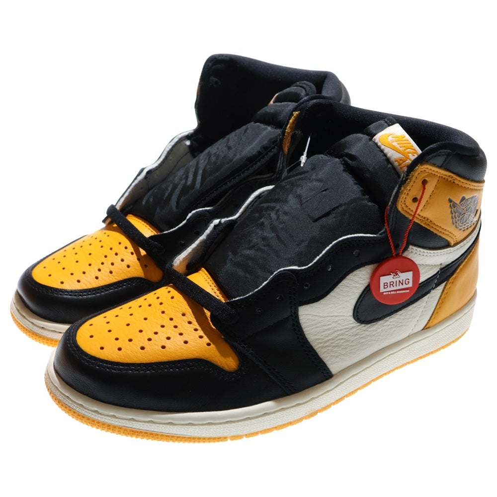 NIKE(ナイキ) AIR JORDAN 1 RETRO HIGH OG Taxi エアジョーダンワン レトロ タクシー ハイカットスニーカー イエロー/ブラック US9.5/27.5cm 555088-711