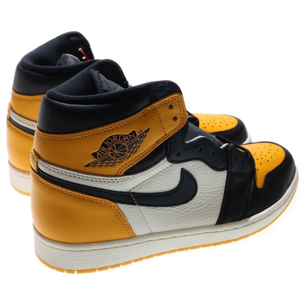 NIKE(ナイキ) AIR JORDAN 1 RETRO HIGH OG Taxi エアジョーダンワン レトロ タクシー ハイカットスニーカー イエロー/ブラック US9.5/27.5cm 555088-711
