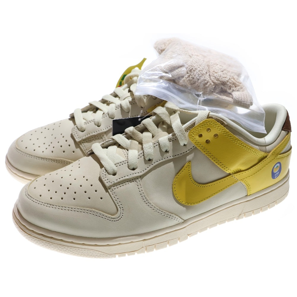 NIKE(ナイキ) WMNS DUNK LOW Banana ウィメンズ ダンク バナナ ローカットスニーカー グレー/イエロー US11/28.0cm DR5487-100