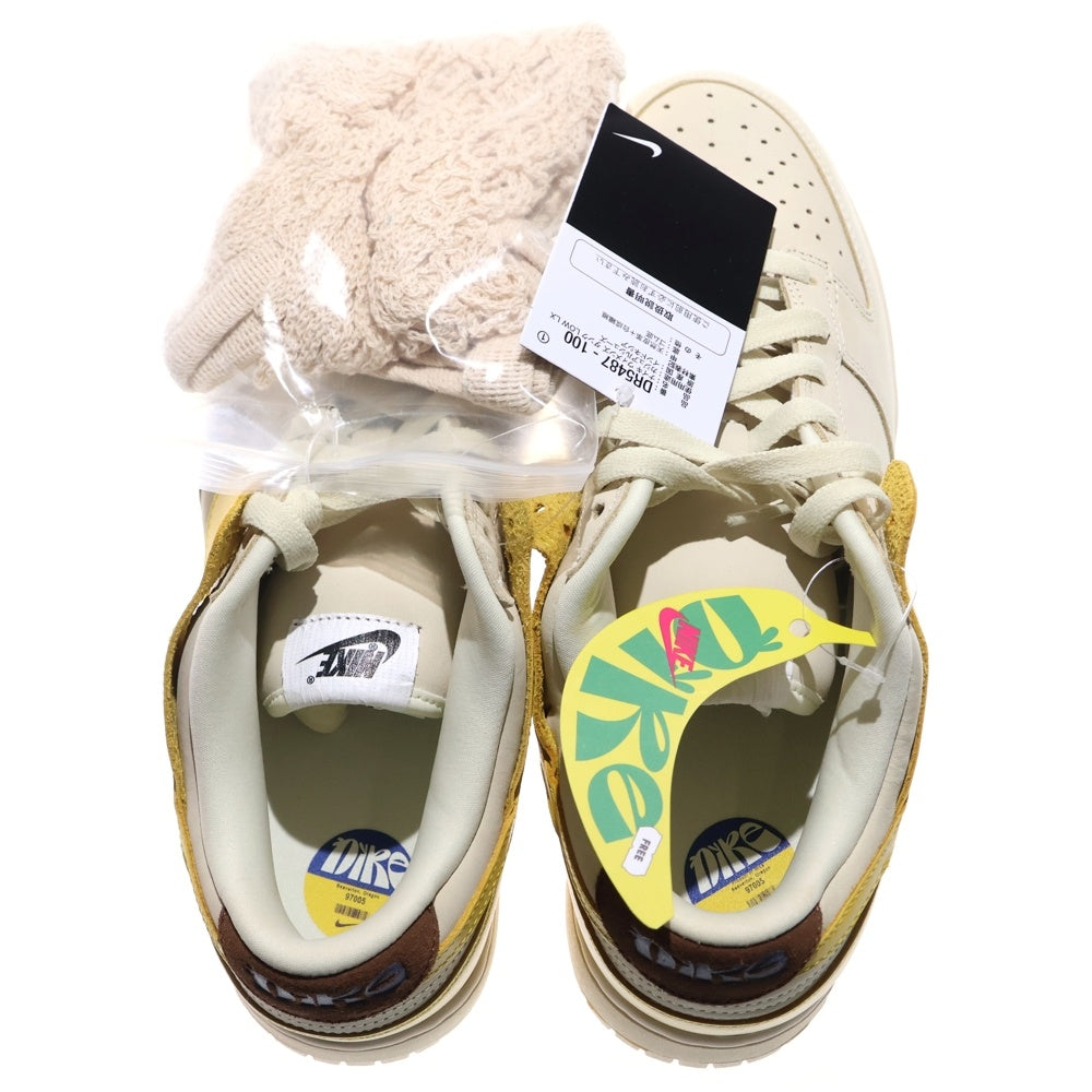 NIKE(ナイキ) WMNS DUNK LOW Banana ウィメンズ ダンク バナナ ローカットスニーカー グレー/イエロー US11/28.0cm DR5487-100
