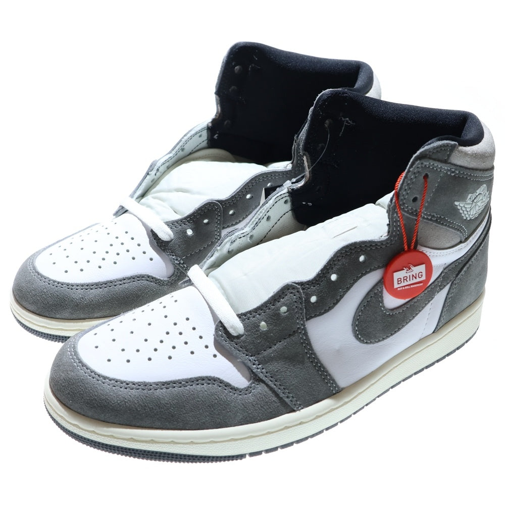 NIKE(ナイキ) AIR JORDAN 1 RETRO HIGH OG Black and Smoke Grey エアジョーダンワン レトロ ハイカットスニーカー グレー/ホワイト US10/28.0cm DZ5485-051