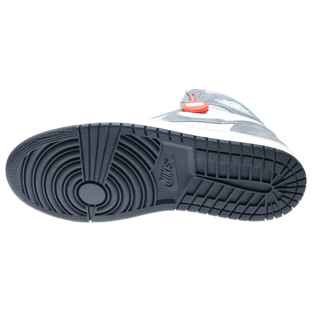 NIKE(ナイキ) AIR JORDAN 1 RETRO HIGH OG Black and Smoke Grey エアジョーダンワン レトロ ハイカットスニーカー グレー/ホワイト US10/28.0cm DZ5485-051