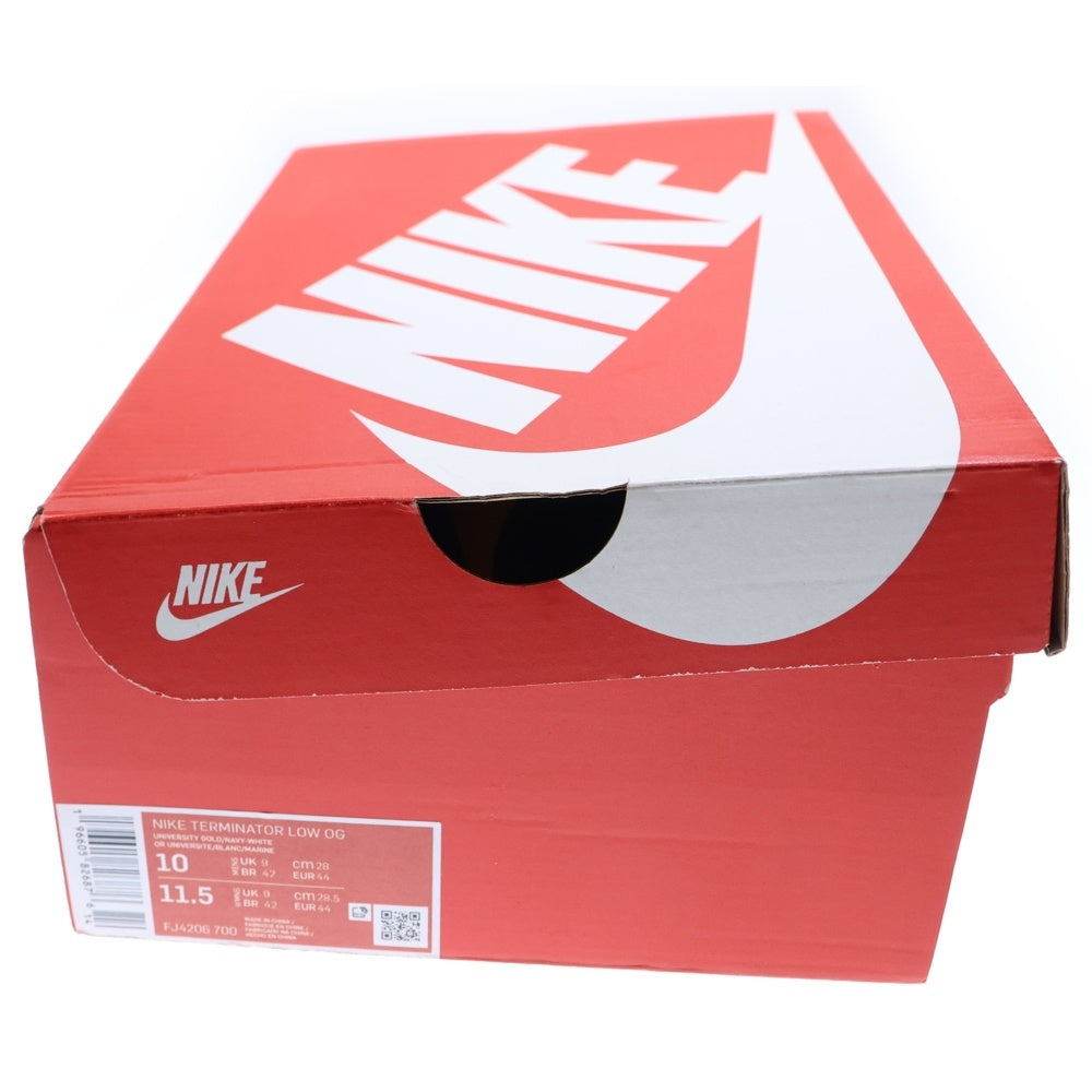 NIKE(ナイキ) TERMINATOR LOW Michigan ターミネーター ミシガン ローカットスニーカー イエロー/ネイビー US10/28.0cm FJ4206-700