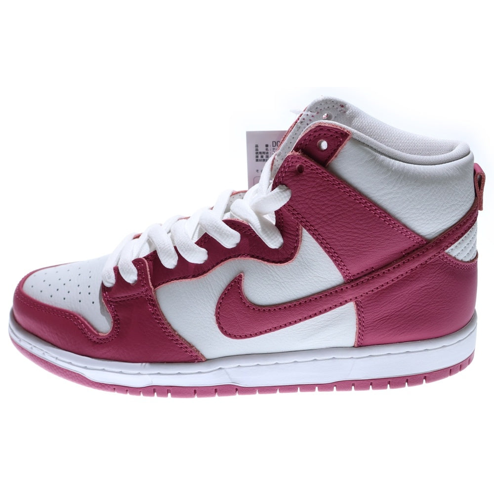 NIKE SB(ナイキエスビー) DUNK HIGH PRO Orange Label Sweet Beet ダンク オレンジ レーベル スウィート ビート ハイカットスニーカー ホワイト/レッド US9.5/27.5cm DQ4485-600