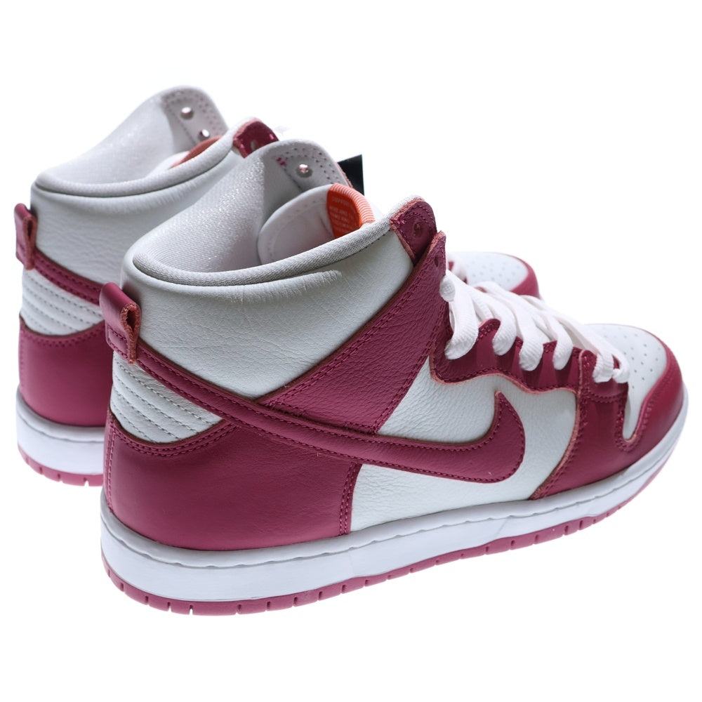 NIKE SB(ナイキエスビー) DUNK HIGH PRO Orange Label Sweet Beet ダンク オレンジ レーベル スウィート ビート ハイカットスニーカー ホワイト/レッド US9.5/27.5cm DQ4485-600
