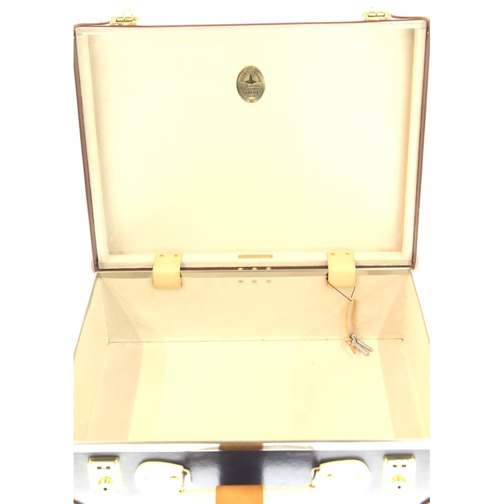 GLOBE-TROTTER(グローブトロッター) SUITCASE 阪急限定 サファリ ハードトランク アタッシュケース ネイビー
