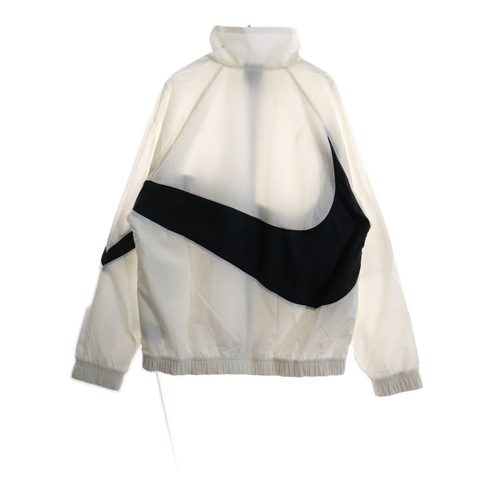 NIKE(ナイキ) HBR STMT WOVEN JACKET ウーブン ビッグスウォッシュ ナイロンジャケット ホワイト AR3133-100