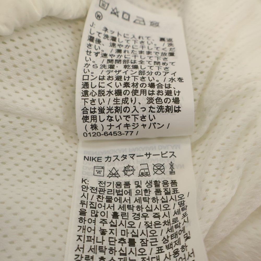 NIKE(ナイキ) HBR STMT WOVEN JACKET ウーブン ビッグスウォッシュ ナイロンジャケット ホワイト AR3133-100