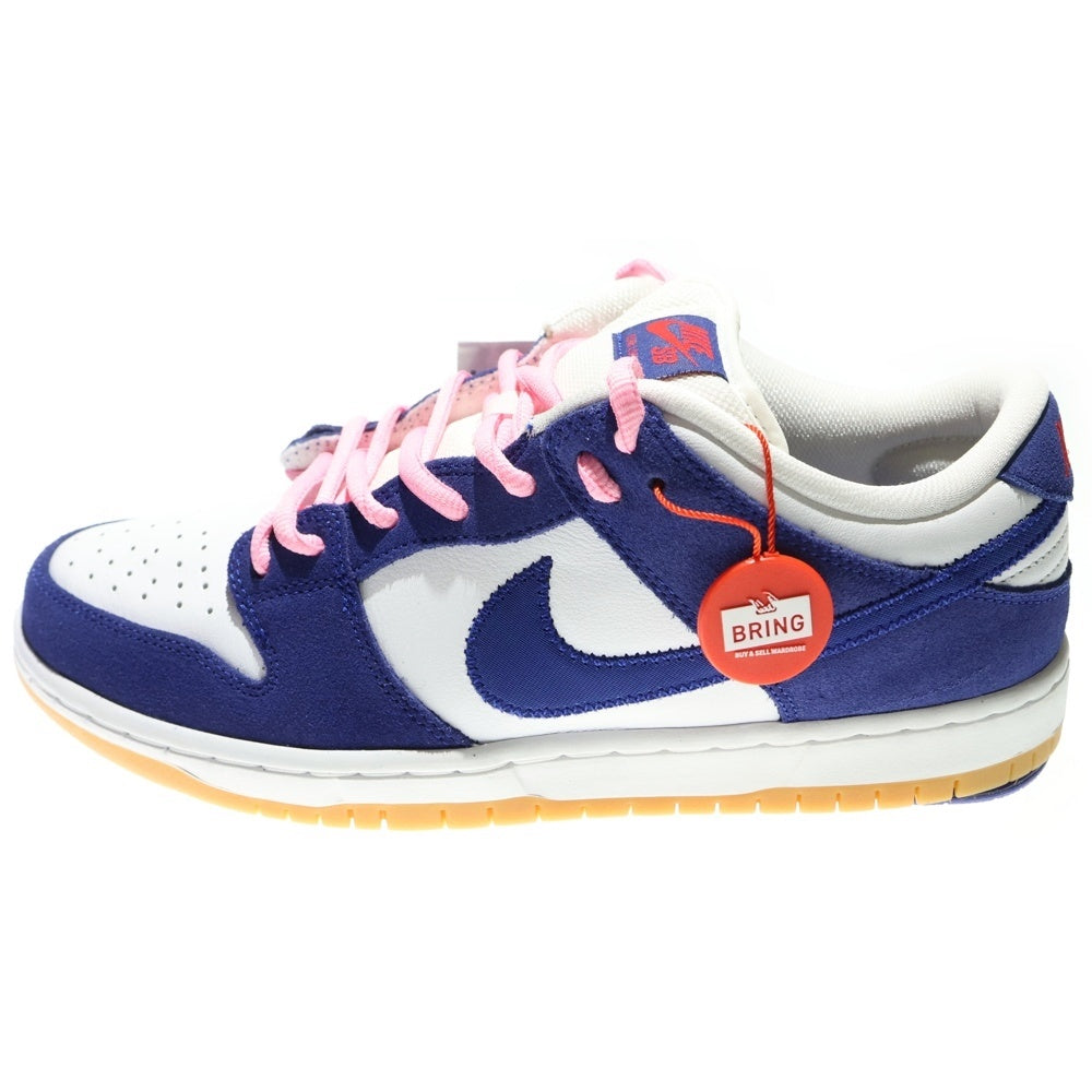 NIKE SB(ナイキエスビー) DUNK LOW Los Angeles Dodgers ダンク ロサンゼルス ドジャース ローカットスニーカー ホワイト/ブルー US9/27.0cm DO9395-400