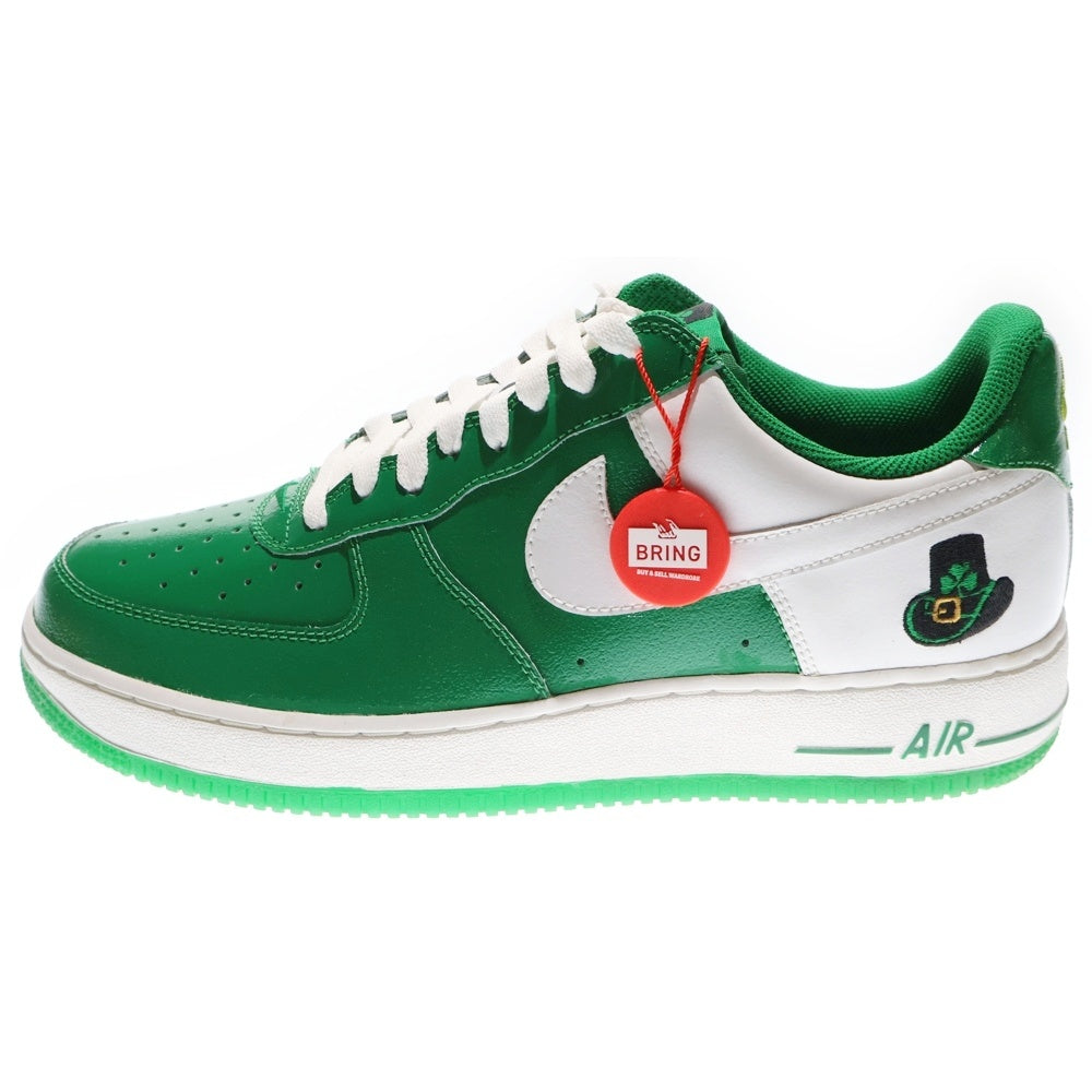 NIKE(ナイキ) 【観賞用】AIR FORCE 1 LOW PREMIUM ST PATRICK DAY 312945-311 エアフォース1 プレミアム ローカットスニーカー シューズ グリーン US10/28.0cm