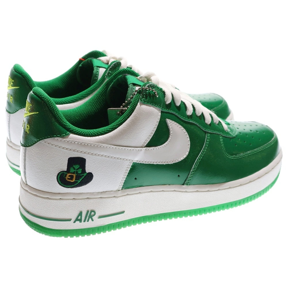 NIKE(ナイキ) 【観賞用】AIR FORCE 1 LOW PREMIUM ST PATRICK DAY 312945-311 エアフォース1 プレミアム ローカットスニーカー シューズ グリーン US10/28.0cm