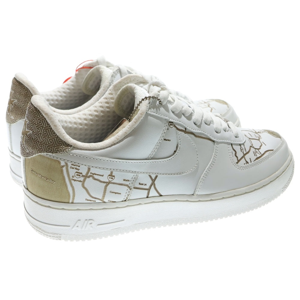 NIKE(ナイキ) 【観賞用】AIR FORCE 1 LA MAP 309096-114 エアフォース1 ローカットスニーカー シューズ ホワイト US10/28.0cm