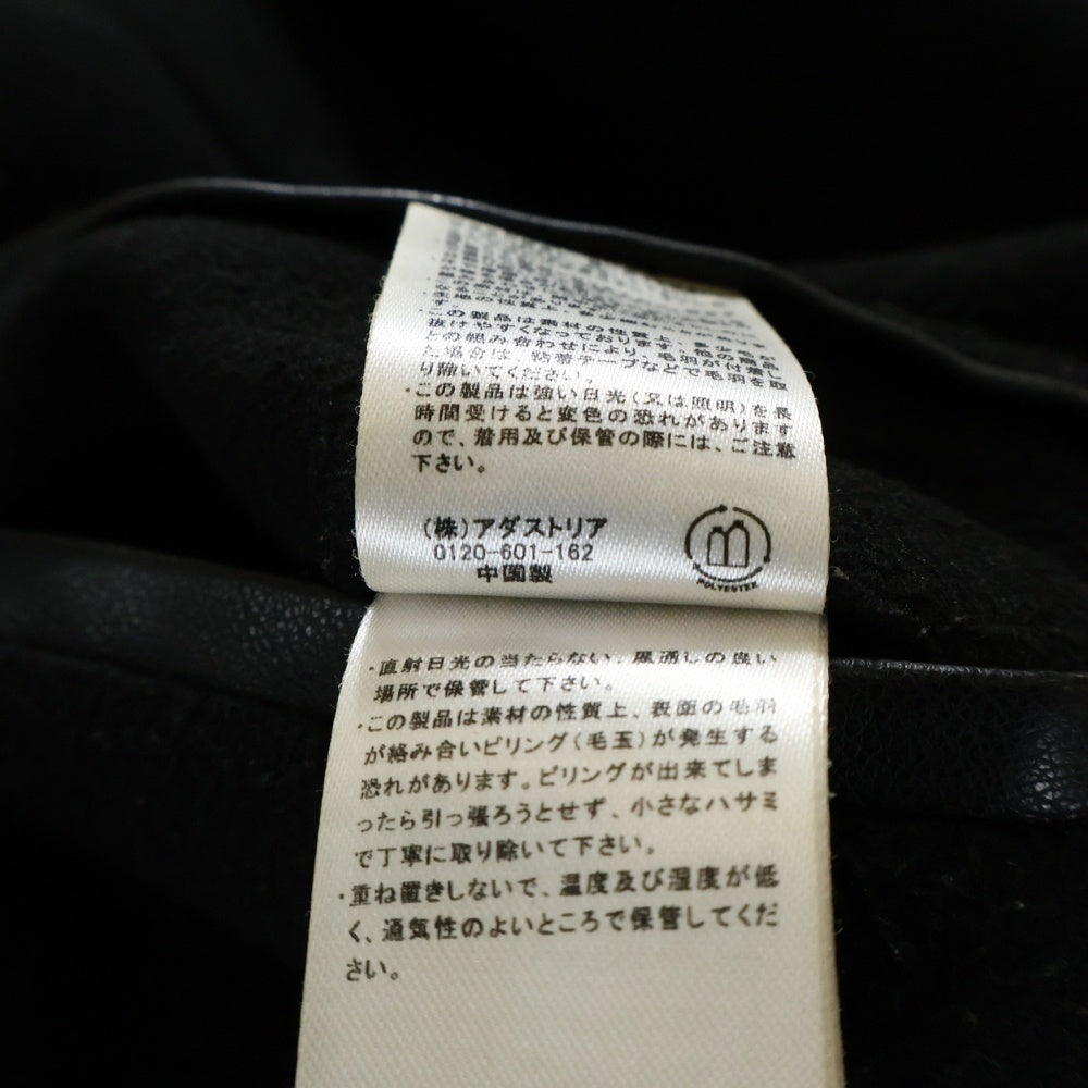 RAGEBLUE(レイジブルー) ワンポイント刺繍ブルゾン ジャケット RB030380AD ブラック