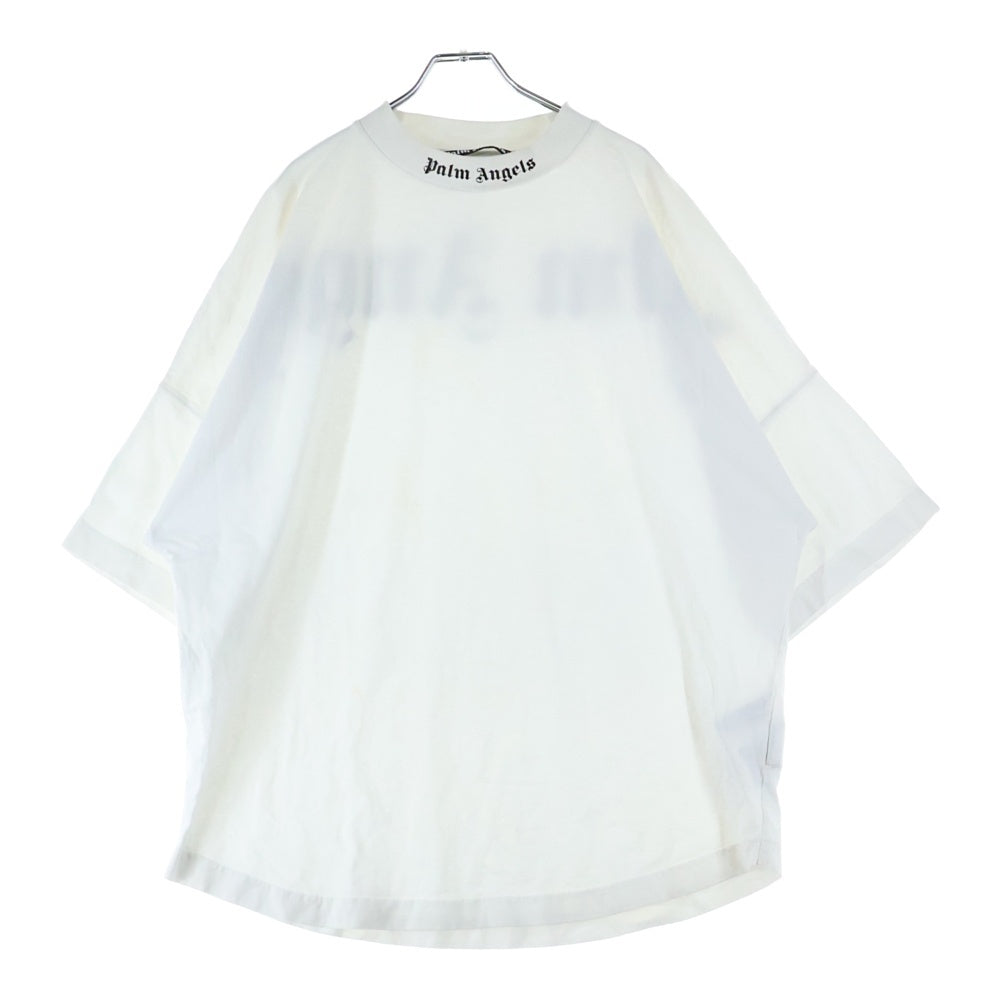 Palm Angels(パームエンジェルス) バックロゴプリント 半袖Tシャツ カットソーPMAA002C99JER001 ホワイト