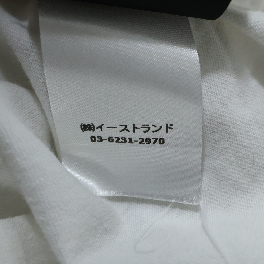 Palm Angels(パームエンジェルス) バックロゴプリント 半袖Tシャツ カットソーPMAA002C99JER001 ホワイト