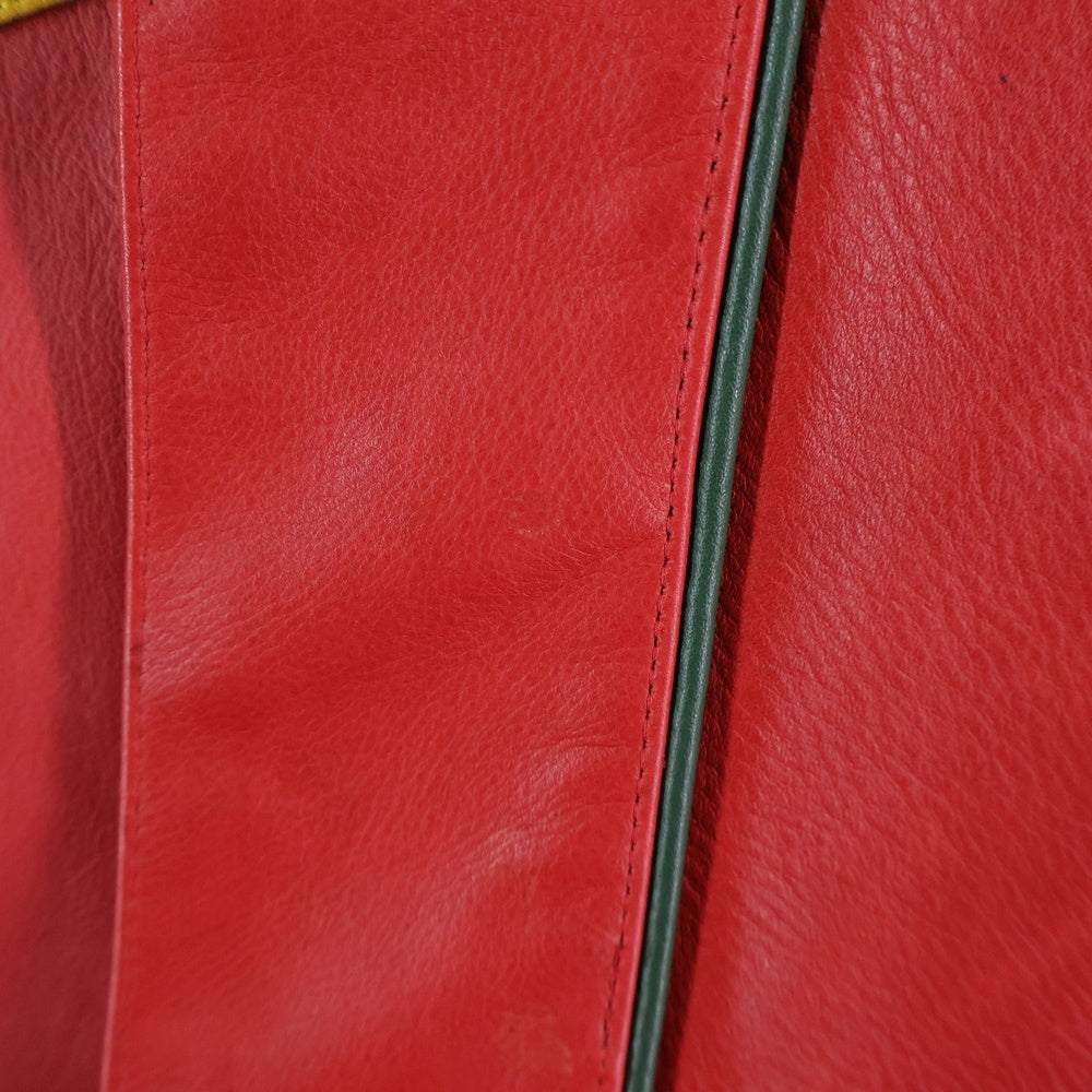 SUPREME(シュプリーム) 19AW ×NIKE Leather Baseball Jersey ナイキ レザー バスケットボール 半袖シャツ レッド CK6221-687