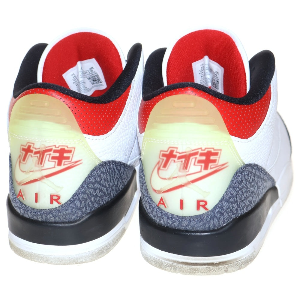 NIKE(ナイキ) AIR JORDAN 3 RETRO SE-T エアジョーダン3 ハイカットスニーカー ホワイト US10/28.0cm CZ6431-100