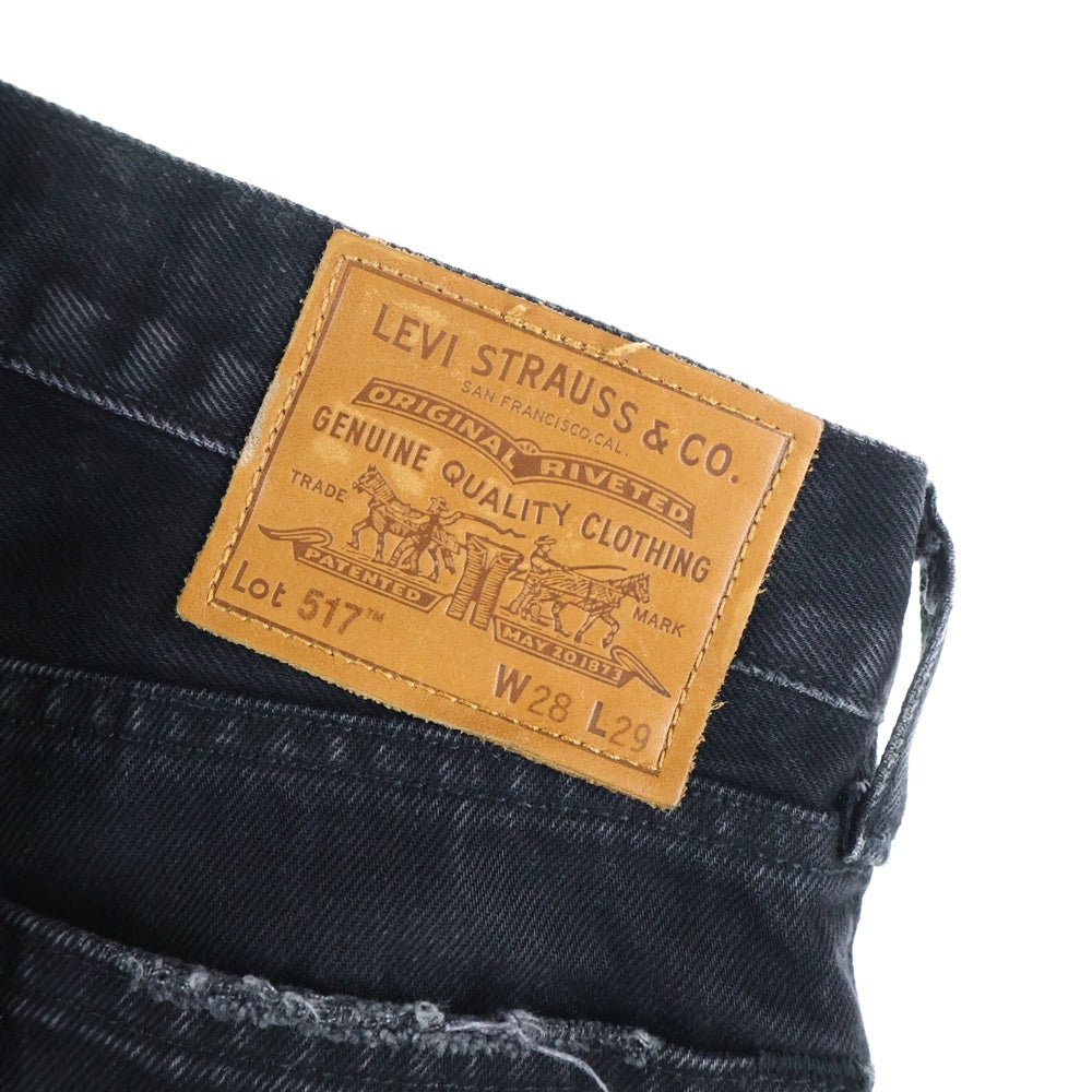 Levi's(リーバイス) 517 EDIFICE別注 ジップフライ デニムパンツ インディゴブラック PC9-003T3-0000