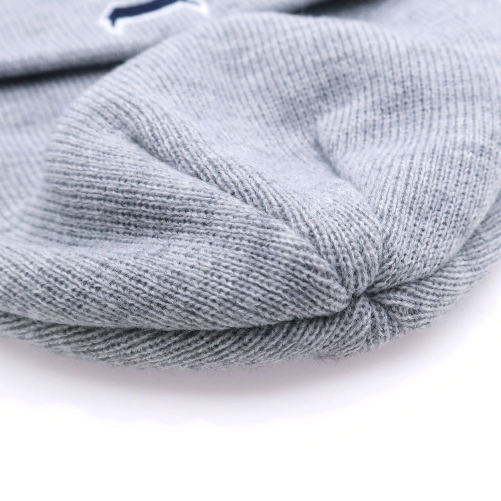 SUPREME(シュプリーム) 22AW ×New Era S Logo Beanie Heather Grey ニューエラ ロゴ刺繍 ビーニー ニット帽 グレー