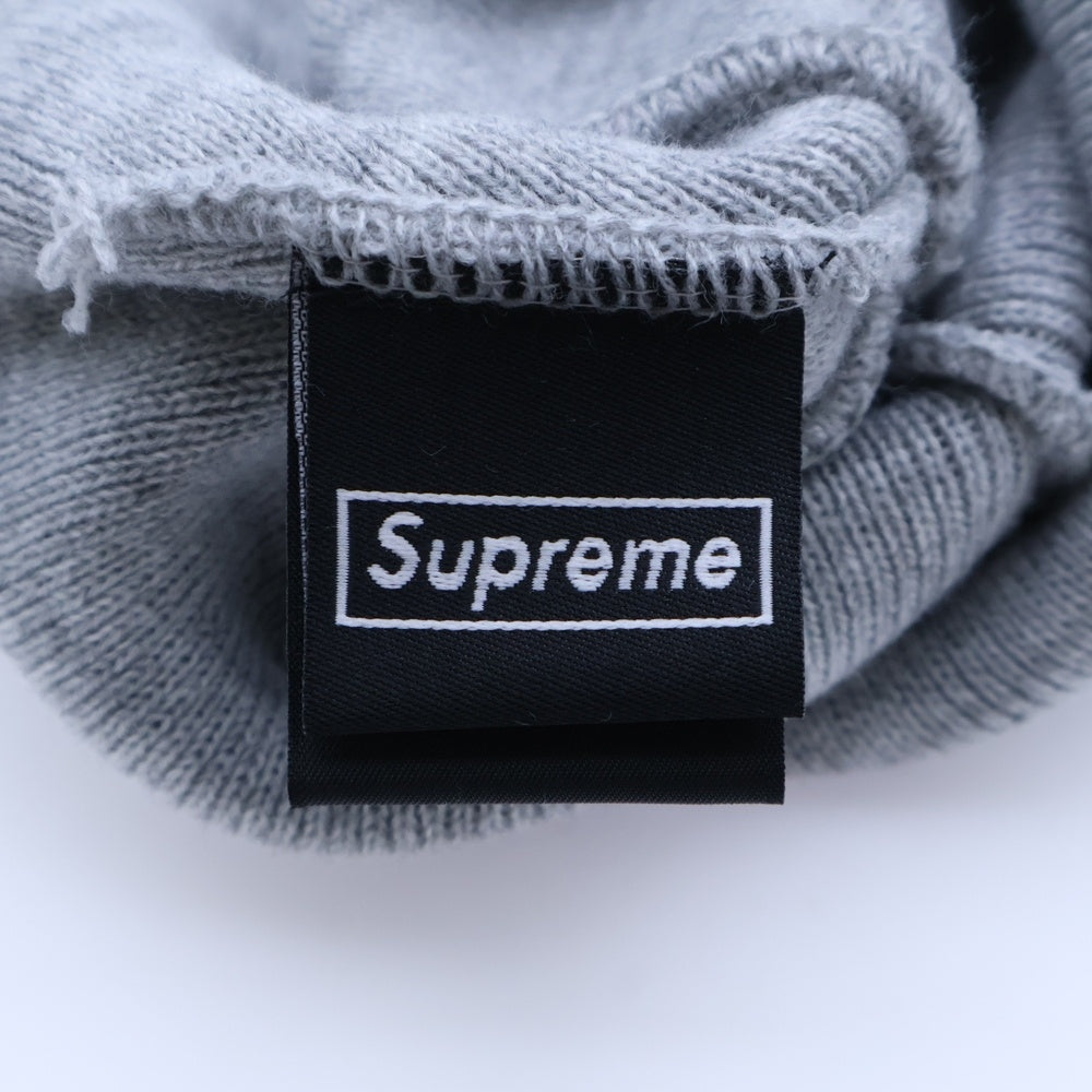 SUPREME(シュプリーム) 22AW ×New Era S Logo Beanie Heather Grey ニューエラ ロゴ刺繍 ビーニー ニット帽 グレー