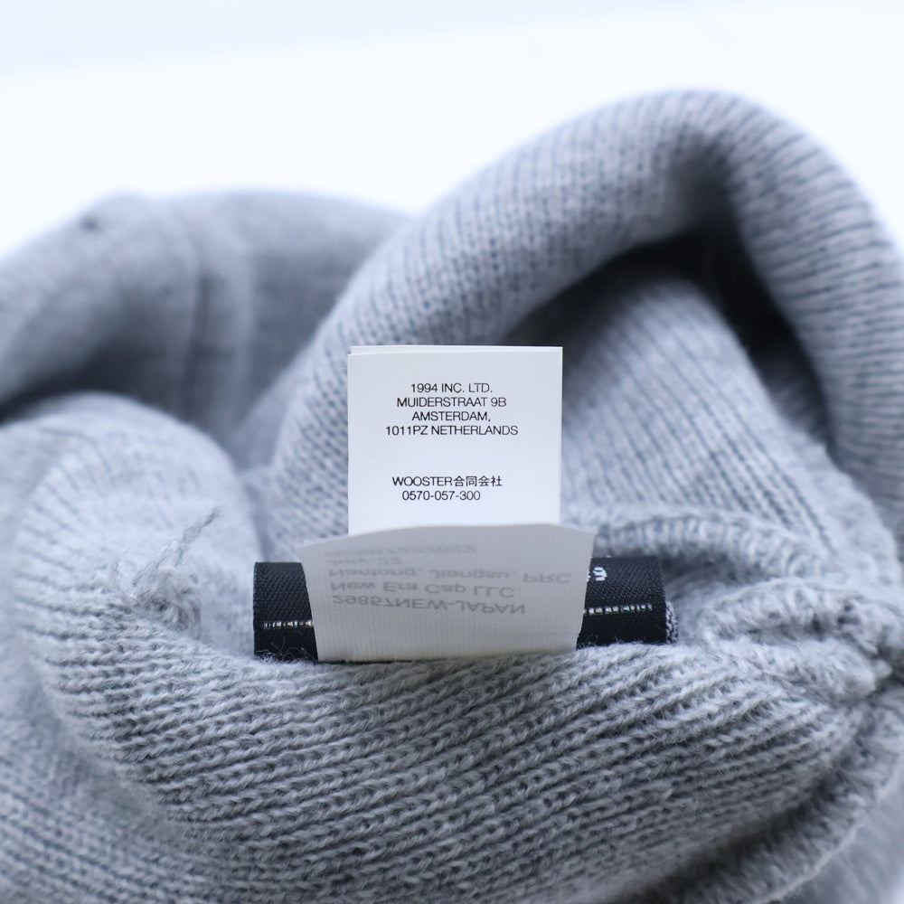 SUPREME(シュプリーム) 22AW ×New Era S Logo Beanie Heather Grey ニューエラ ロゴ刺繍 ビーニー ニット帽 グレー