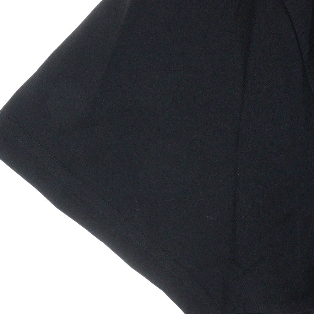 BALENCIAGA(バレンシアガ) フロント ロゴプリント 半袖Tシャツ カットソー 613968-TYK28 ブラック