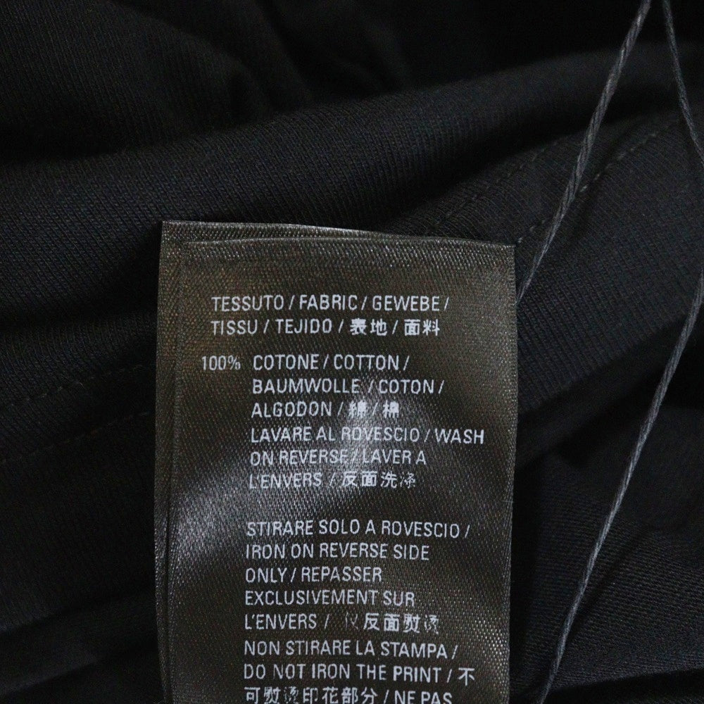BALENCIAGA(バレンシアガ) フロント ロゴプリント 半袖Tシャツ カットソー 613968-TYK28 ブラック