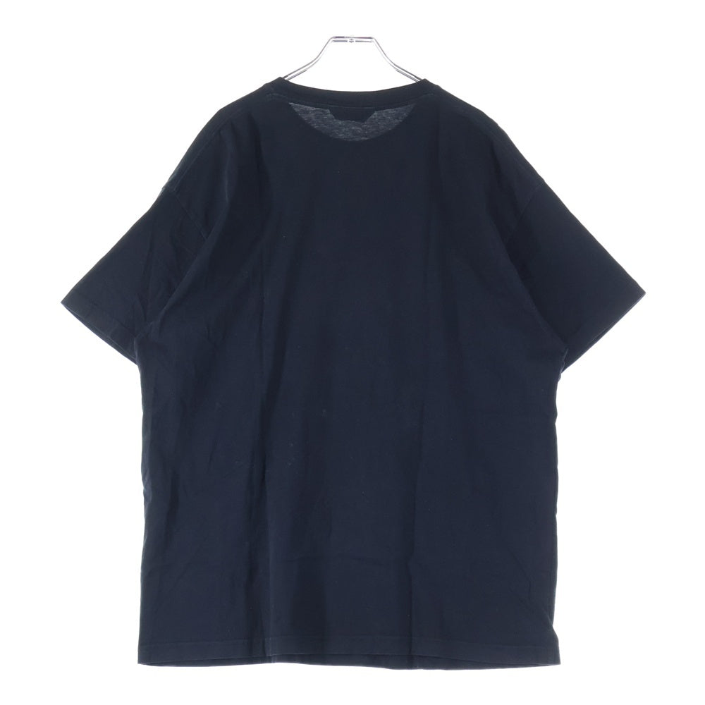 BALENCIAGA(バレンシアガ) フロント ロゴプリント 半袖Tシャツ カットソー 613968-TYK28 ブラック