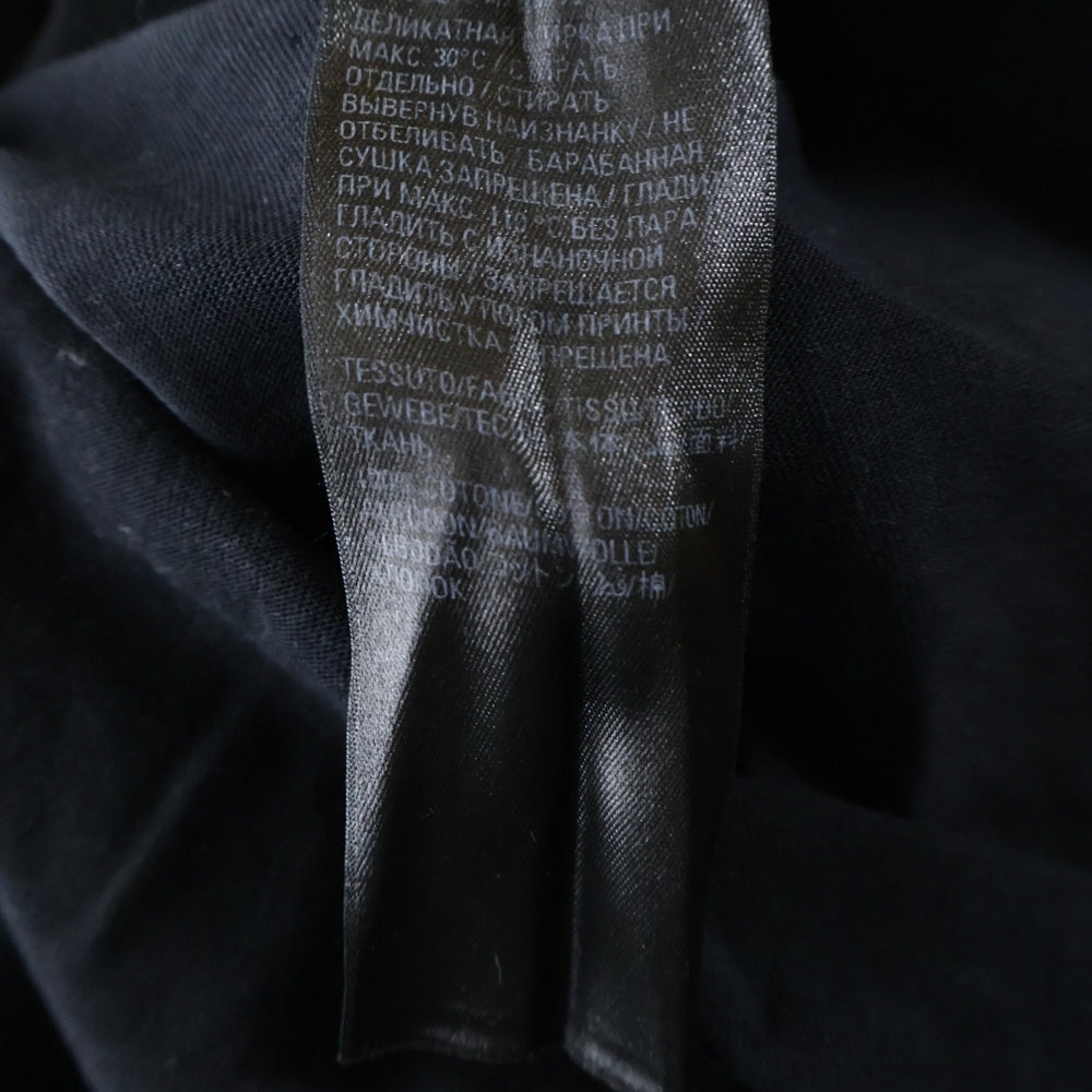 BALENCIAGA(バレンシアガ) フロント ロゴプリント 半袖Tシャツ カットソー 613968-TYK28 ブラック