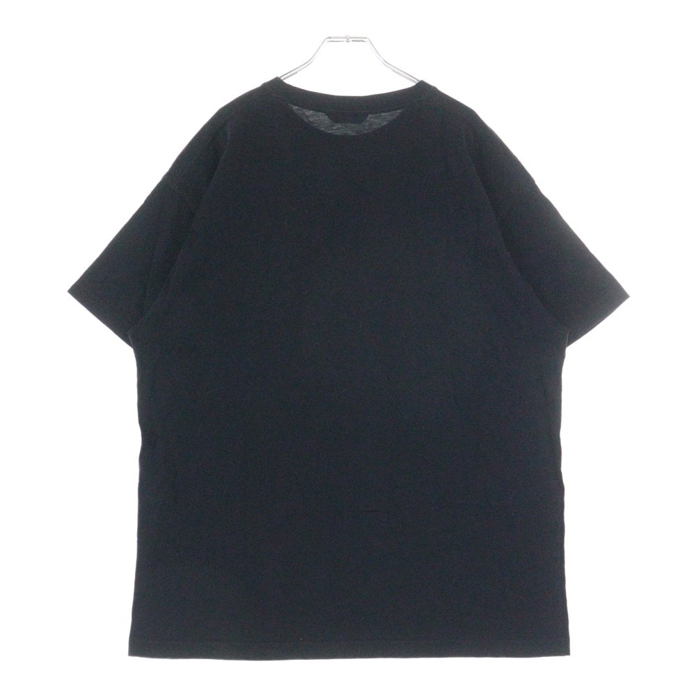 BALENCIAGA(バレンシアガ) フロント ロゴプリント 半袖Tシャツ カットソー 613968-TYK28 ブラック
