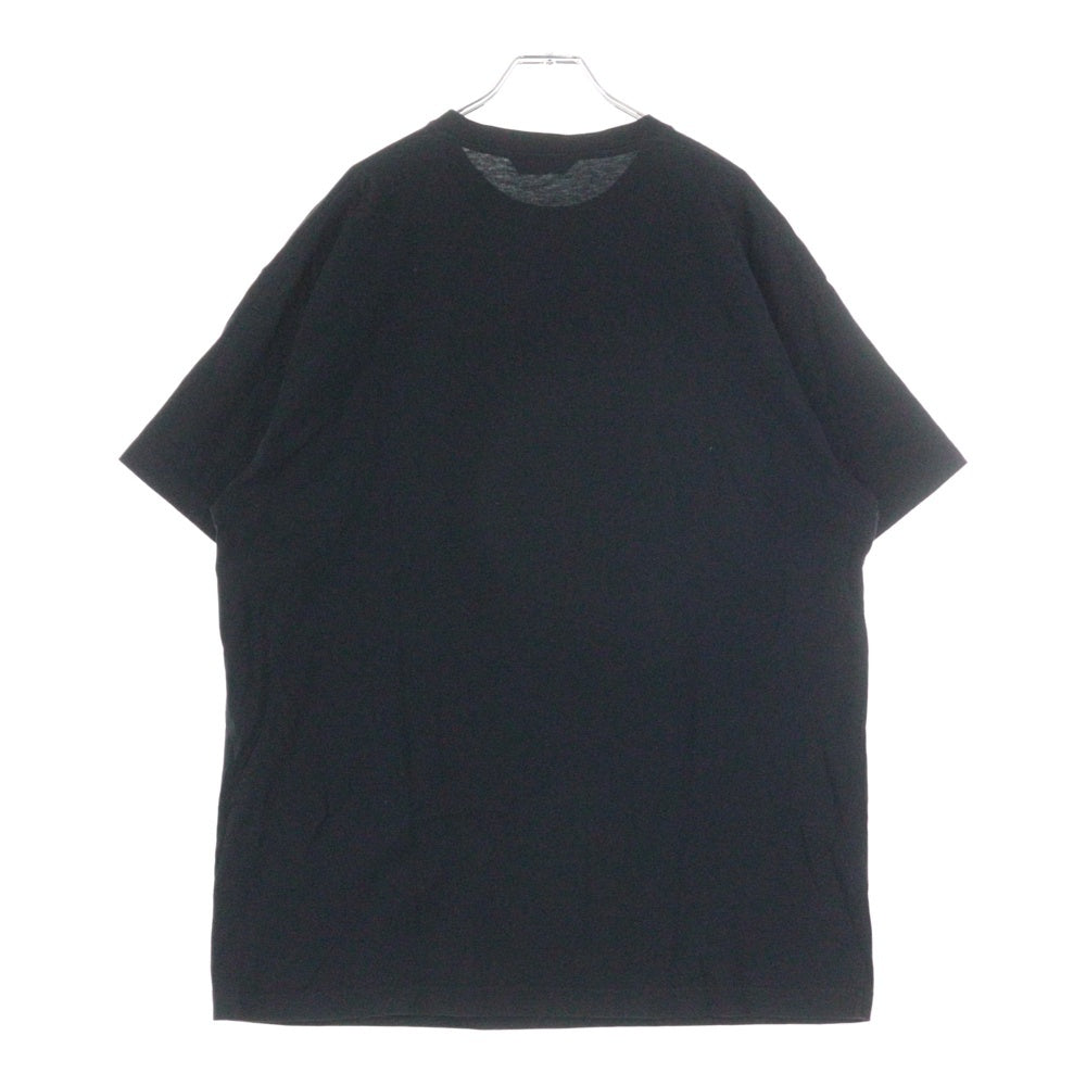 BALENCIAGA(バレンシアガ) フロント ロゴプリント 半袖Tシャツ カットソー 613968-TYK28 ブラック