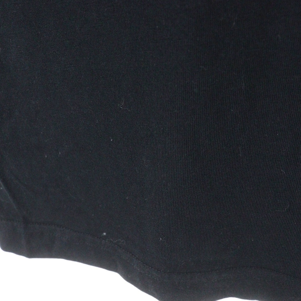 BALENCIAGA(バレンシアガ) フロント ロゴプリント 半袖Tシャツ カットソー 613968-TYK28 ブラック