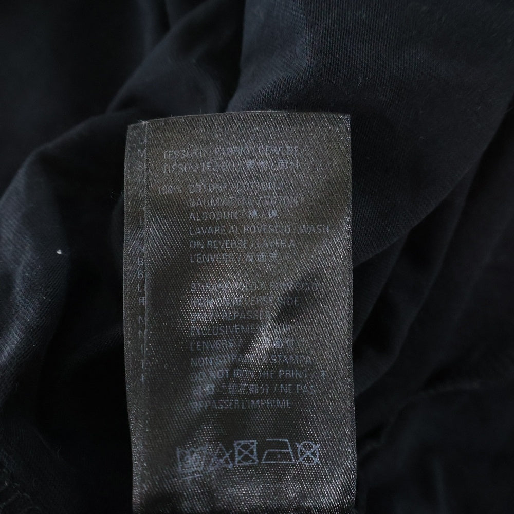 BALENCIAGA(バレンシアガ) フロント ロゴプリント 半袖Tシャツ カットソー 613968-TYK28 ブラック
