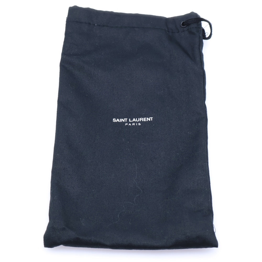 SAINT LAURENT PARIS(サンローランパリ) オーガナイザー レザー 二つ折りロングウオレット YSL-315866 長財布 グレー