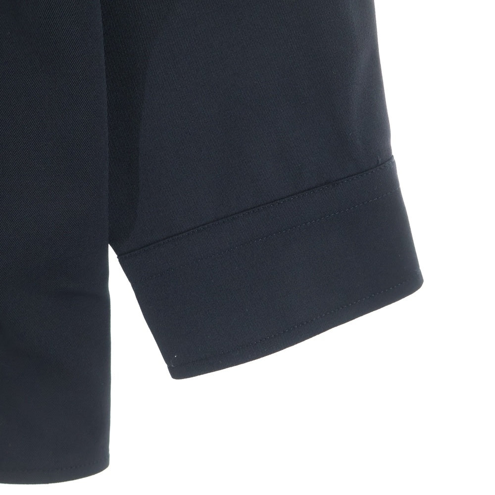 BALENCIAGA(バレンシアガ) 21SS フロントボタン レーヨン 開襟 長袖シャツ JP57-2021-978 ブラック