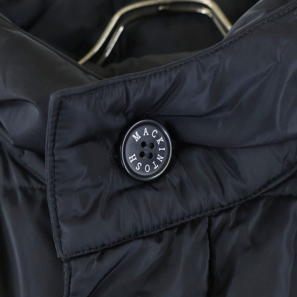 MACKINTOSH(マッキントッシュ) フード付き ナイロン ダウンコート ブラック G1C33-809-09